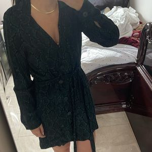 Zara wrap dress size xL